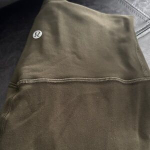Lululemon Olive Green Leggings